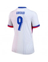 Frankrike Olivier Giroud #9 Bortedrakt Dame EM 2024 Korte ermer